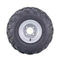 Set of 2 WANDA ATV Golf Cart Tires & Wheels 19X9.5-8 4PR with 4x4" Silver Wheel