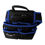 Adjustable Electrician Tool Bag w/ Suspenders & Magnetic Pouches