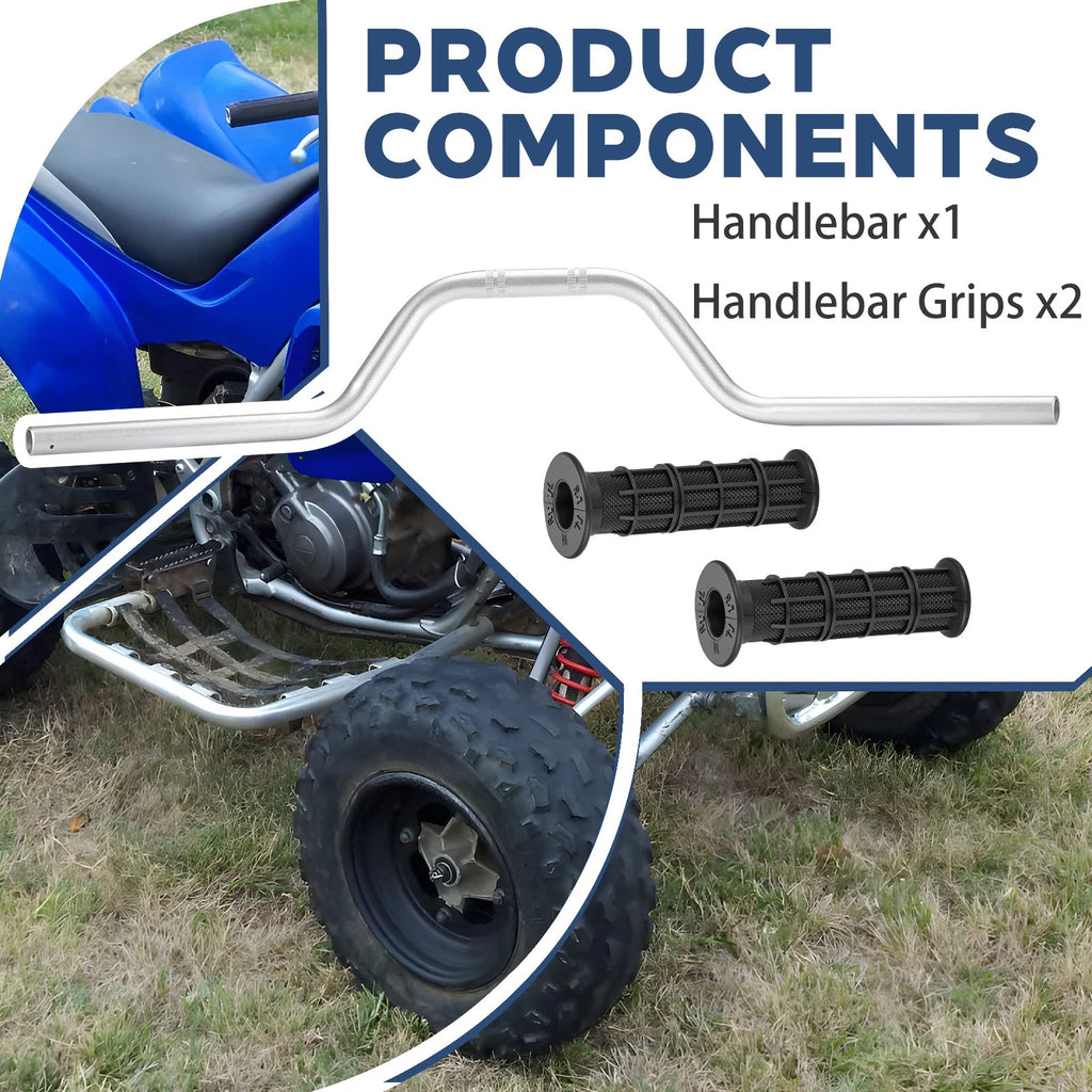Handlebar & Grips for Yamaha Warrior 350 YFM350 YFM350X (2003–2004)