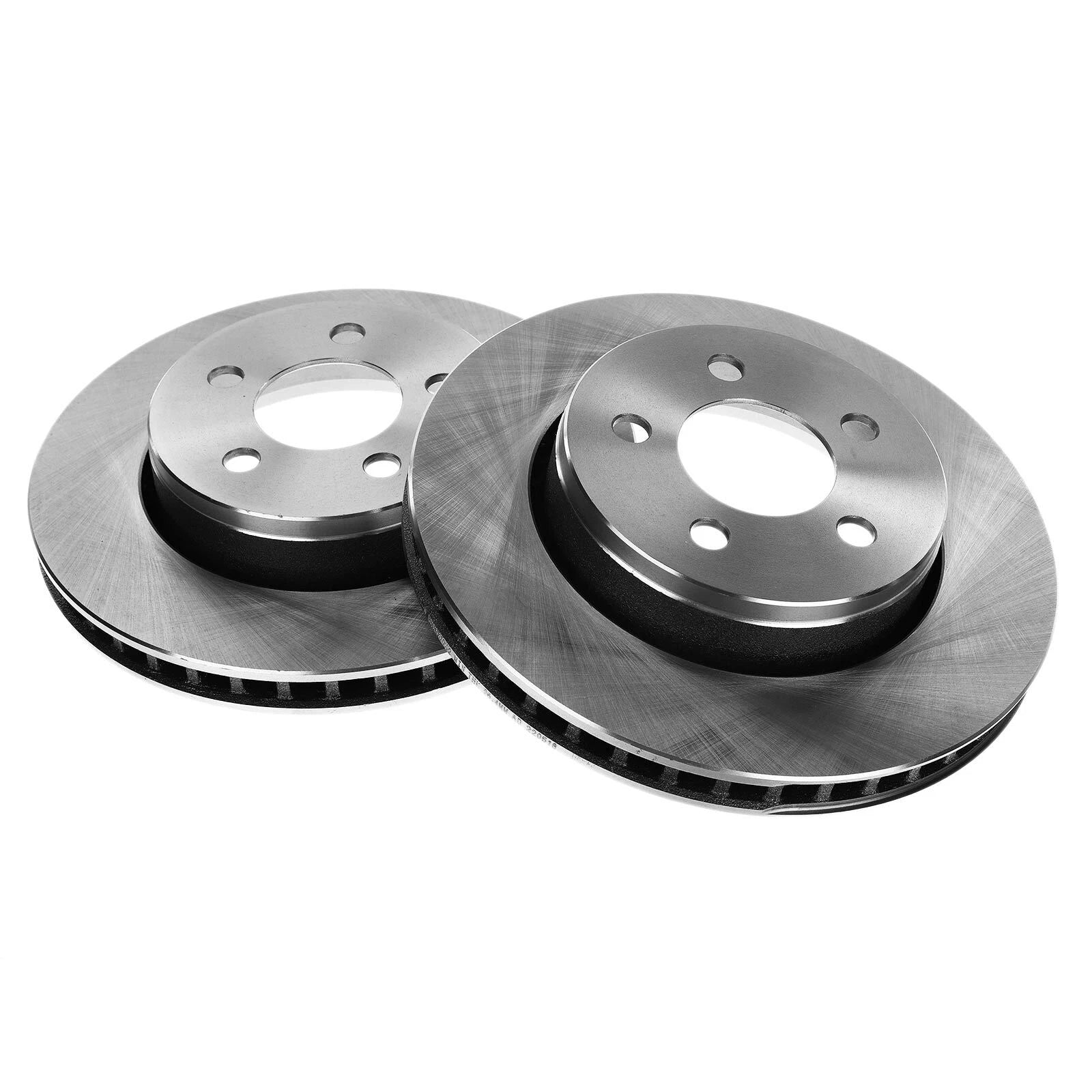 Front Disc Brake Rotors & Ceramic Pads for Jeep Liberty (2008-2012)