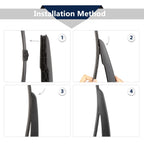 Set of 2 Rear Windshield Wiper Blade Arms for BMW X1 F48 (2016–2020) 61627356224