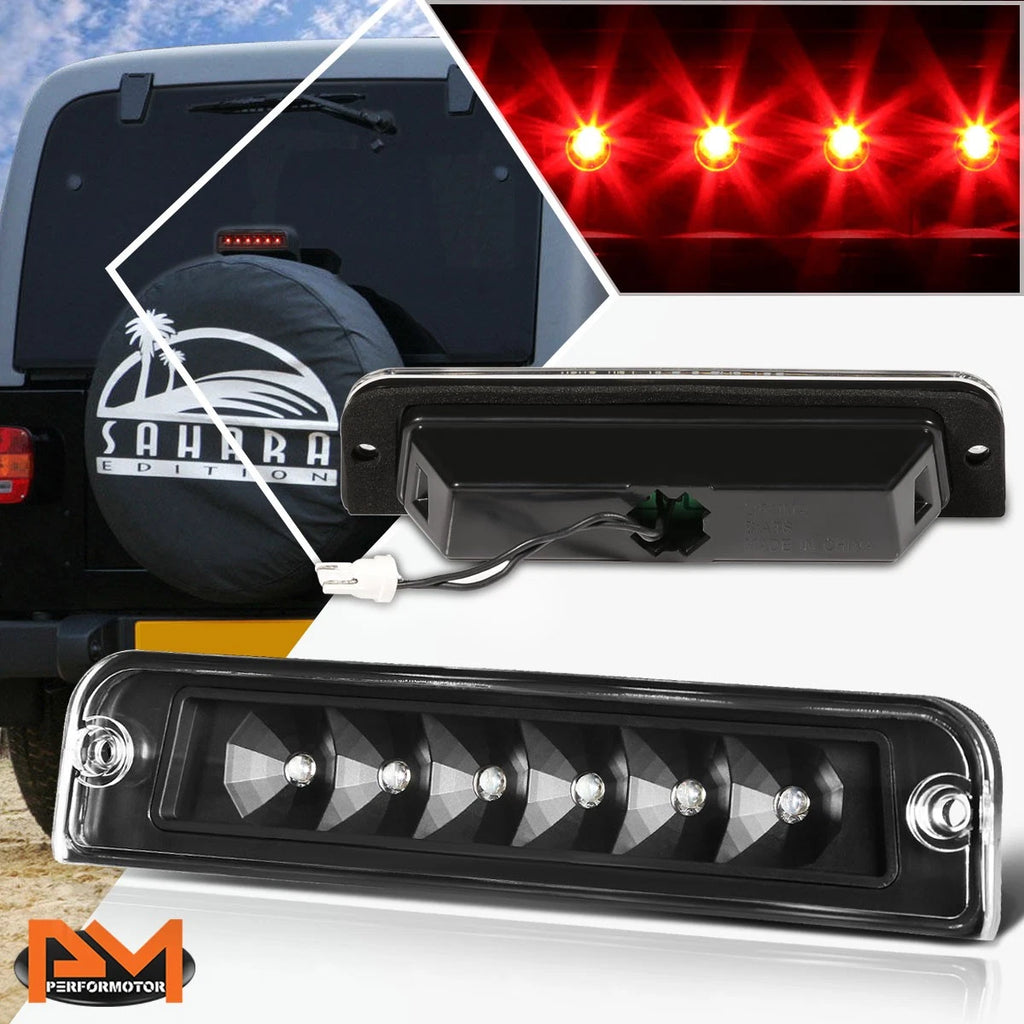Full LED Third Tail Brake Light for Jeep Wrangler (1997–2006)