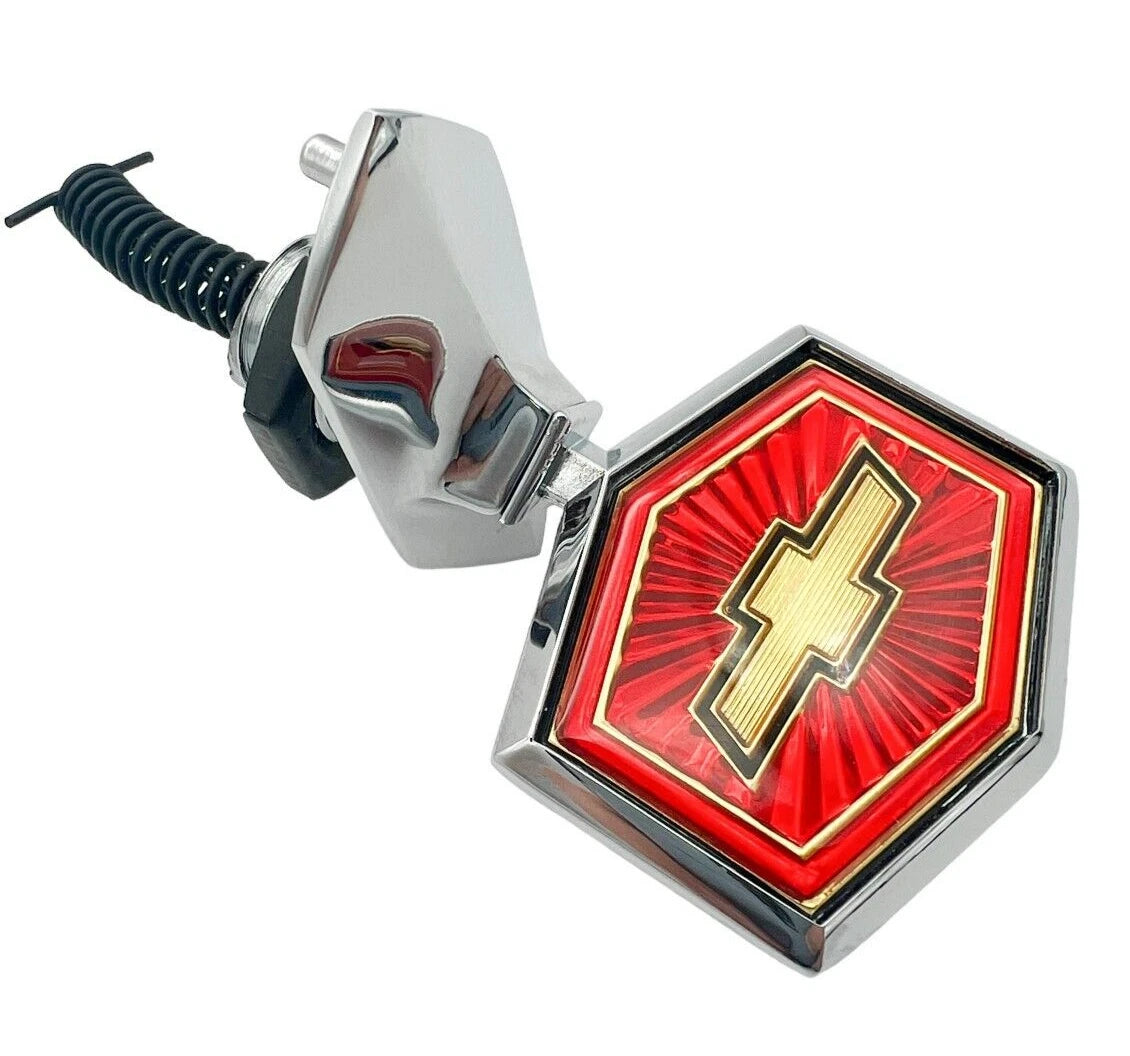 Hood Ornament Emblem with Nut for 1980–1987 Chevy El Camino