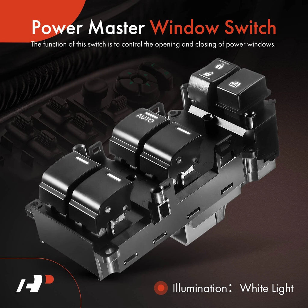 Front Left Power Window Switch for Honda Accord (2008-2012)