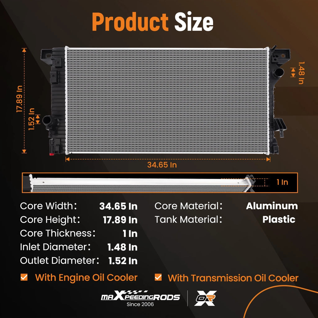 Radiator for Ford F-150 (2015-2018)