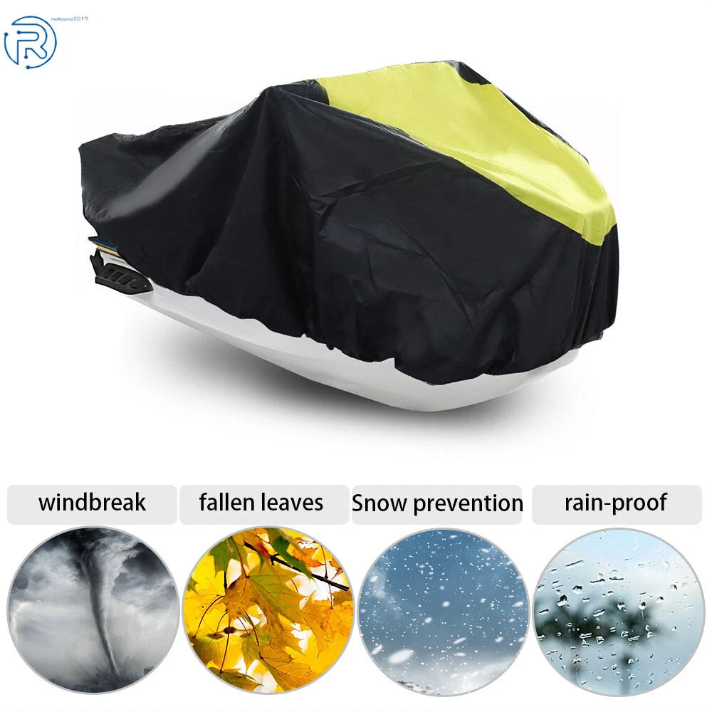 Waterproof Jet Ski Cover for Marine Use (600D Polyester)