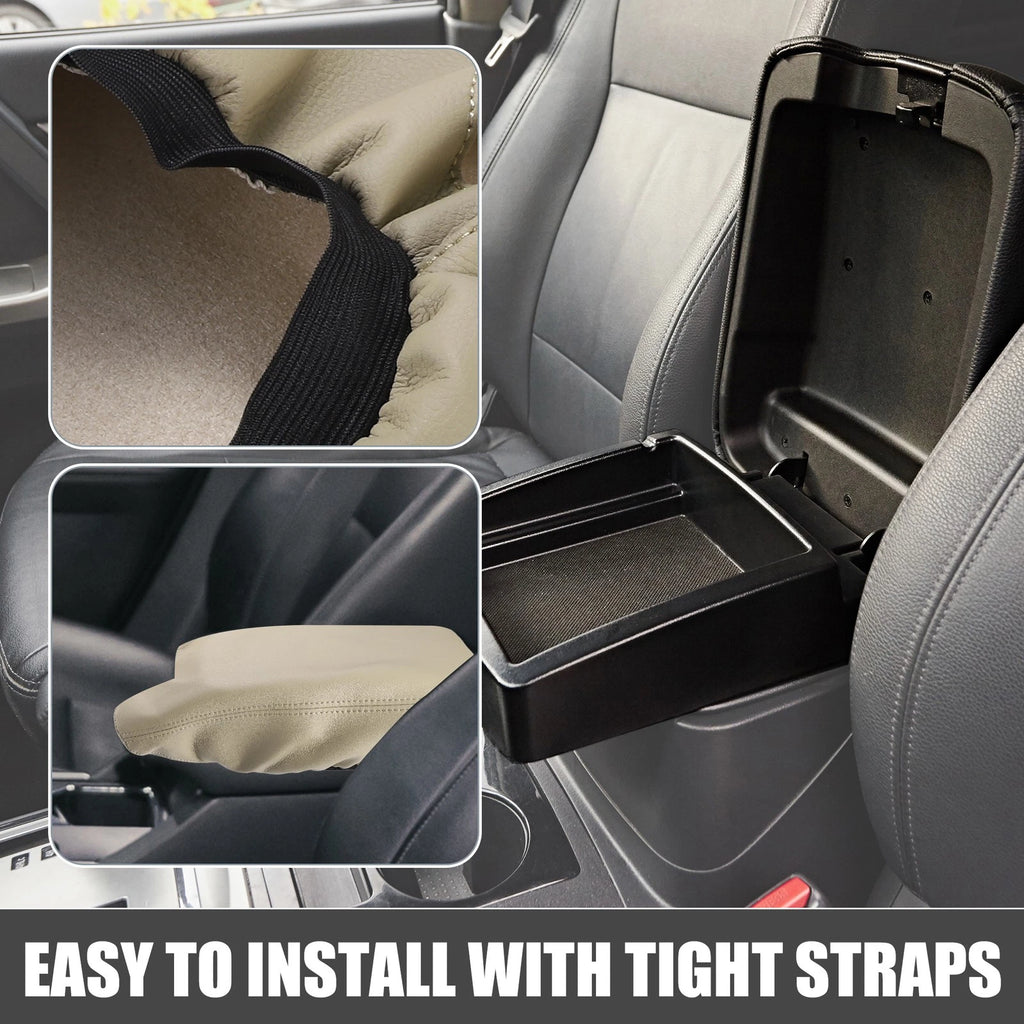 Center Console Armrest Cover Trim for Honda Accord (2013–2017) Beige