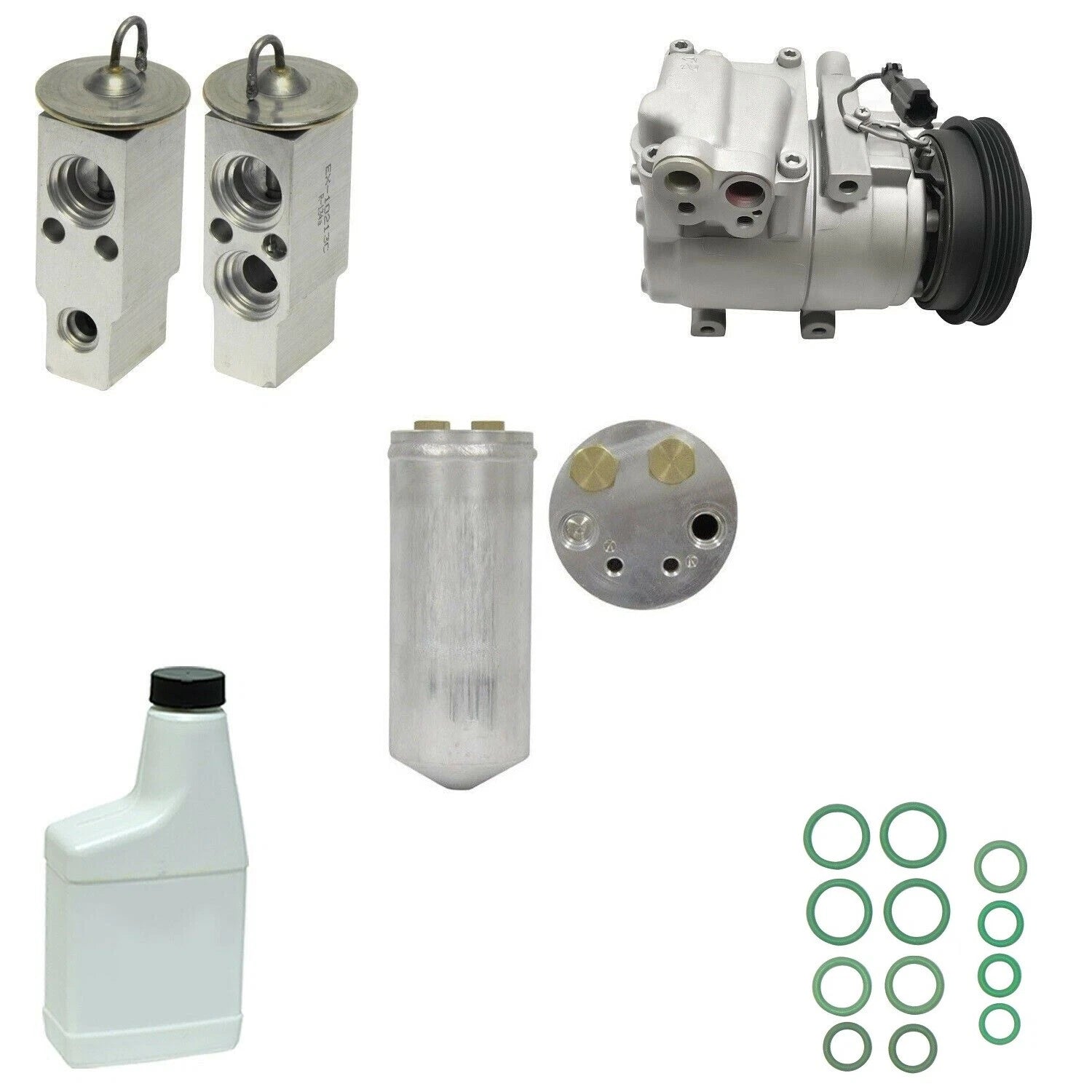 Compressor Kit Replacement for Hyundai Tiburon Elantra 1.8L 2.0L (1998–2000)