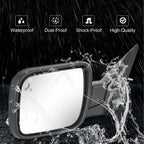 Side Mirror with Blind Spot Puddle Lamp for Ford Explorer (2016-2019)