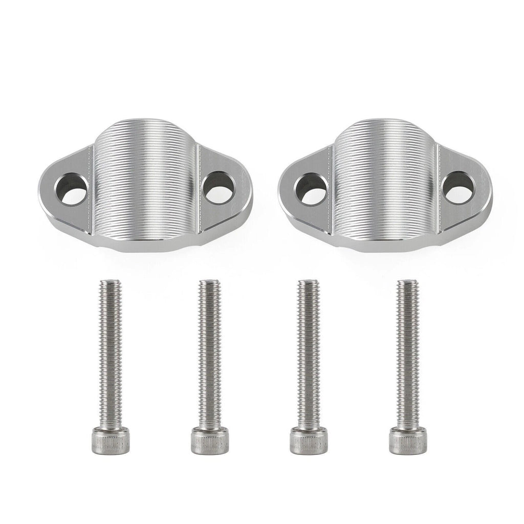 CNC Silver Handle Bar Clamp Riser for CF-Moto CF800MT (2021–2022)