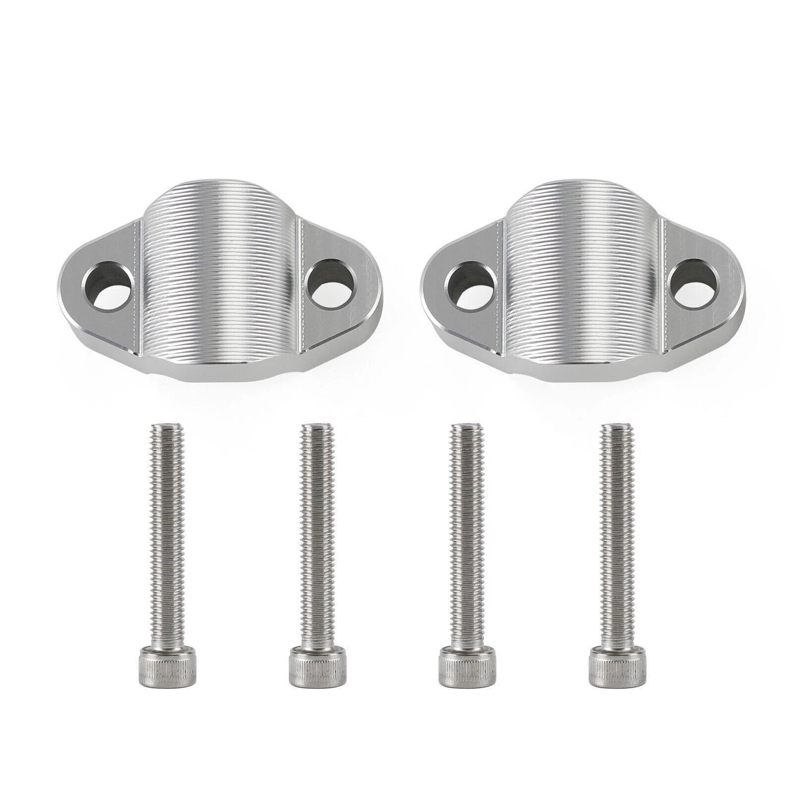 CNC Silver Handle Bar Clamp Riser for CF-Moto CF800MT (2021–2022)