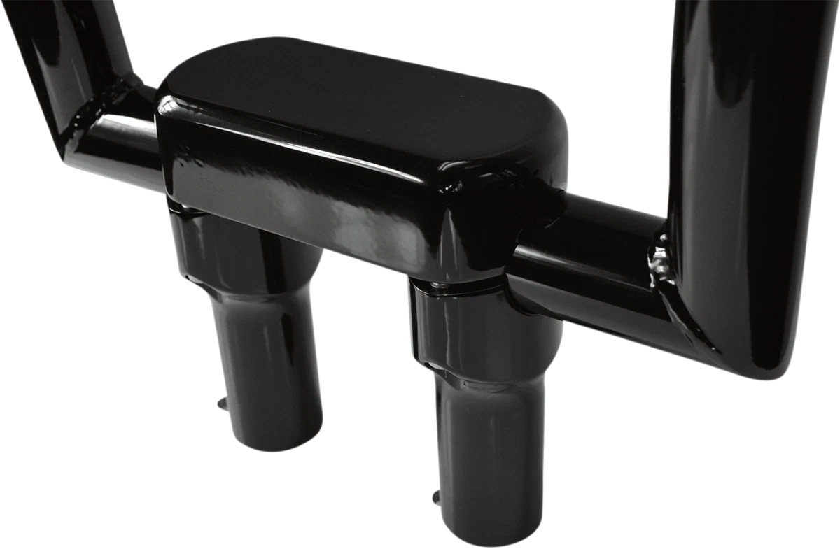 4" Handlebar Riser & Top Clamp Kit for Big Buffalo - Black