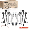 10x Front Control Arm, Tie Rod & Sway Bar Link for Mercedes-Benz W204 (2007–2014)