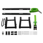 Spare Tire Carrier Mount Holder for Semi Trucks (Adjustable)