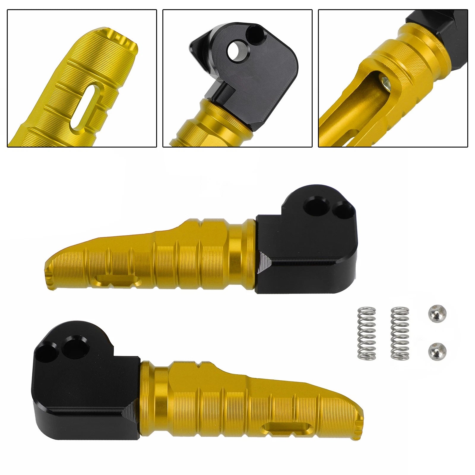 Rear Footrests Foot Pegs for Honda Forza 750 NSS 750 (2021–2022)