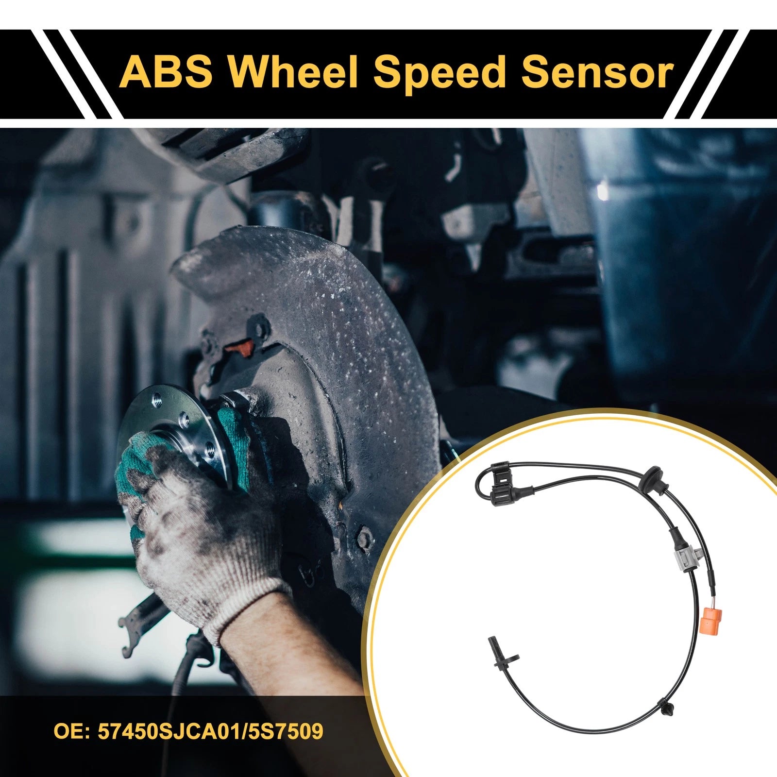 ABS Wheel Speed Sensor No. 57450SJCA01/5S7509 for Honda Ridgeline (2006–2014)