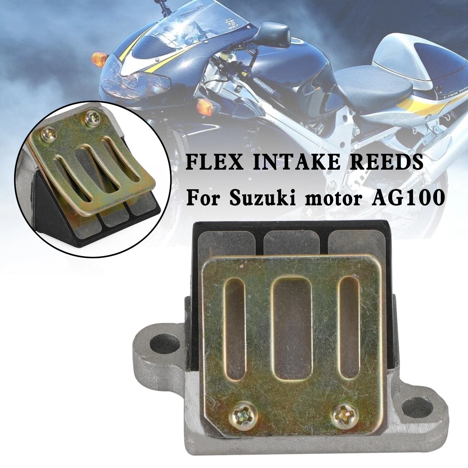 Reed Valve for Suzuki AG100 V100 T9 (1979–1999)