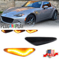 Dynamic Amber LED Front Side Marker Lights for Mazda MX-5 (2016–2023)