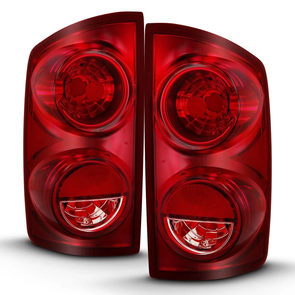 Red Red Lens Tail Light Assembly for 2007-2009 Dodge Ram 2500