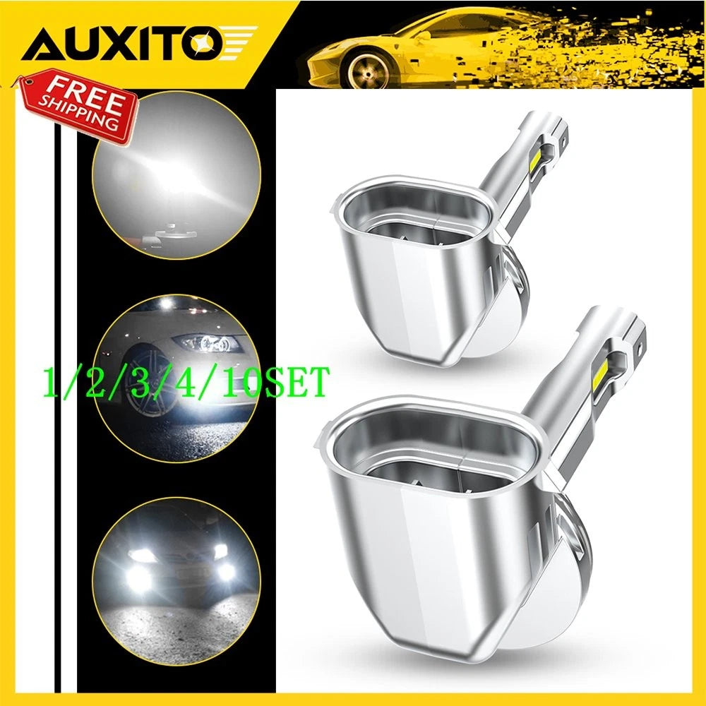 Set of 2 AUXITO 881 889 LED Fog Light Bulbs for Make Model