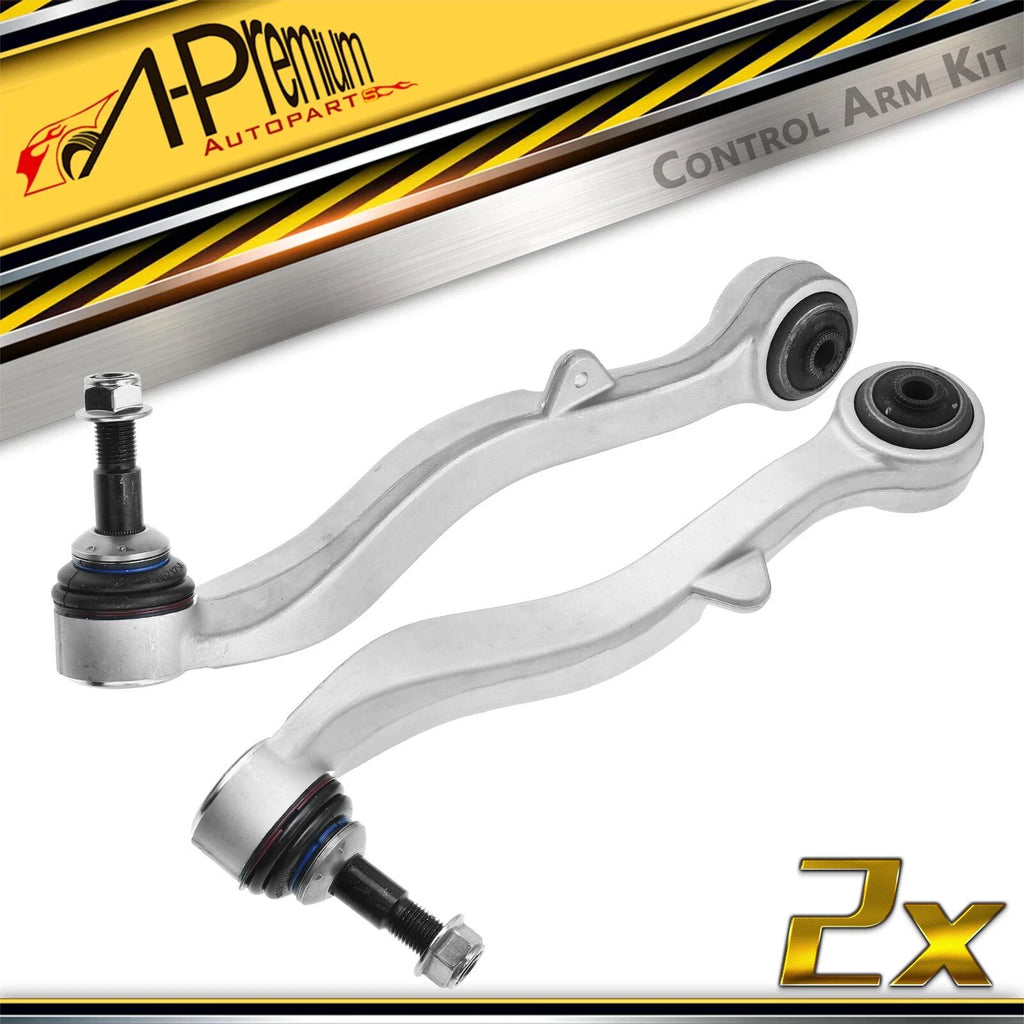 2X Front Lower Rearward Control Arm with Ball Joint for BMW 760Li (2004–2010)