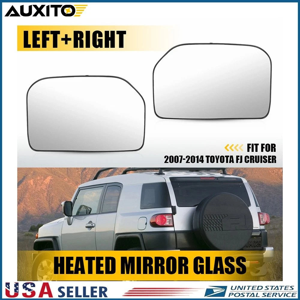 Non-Heated Mirror Glass for Toyota FJ Cruiser (2007–2014) LH RH TO1324161