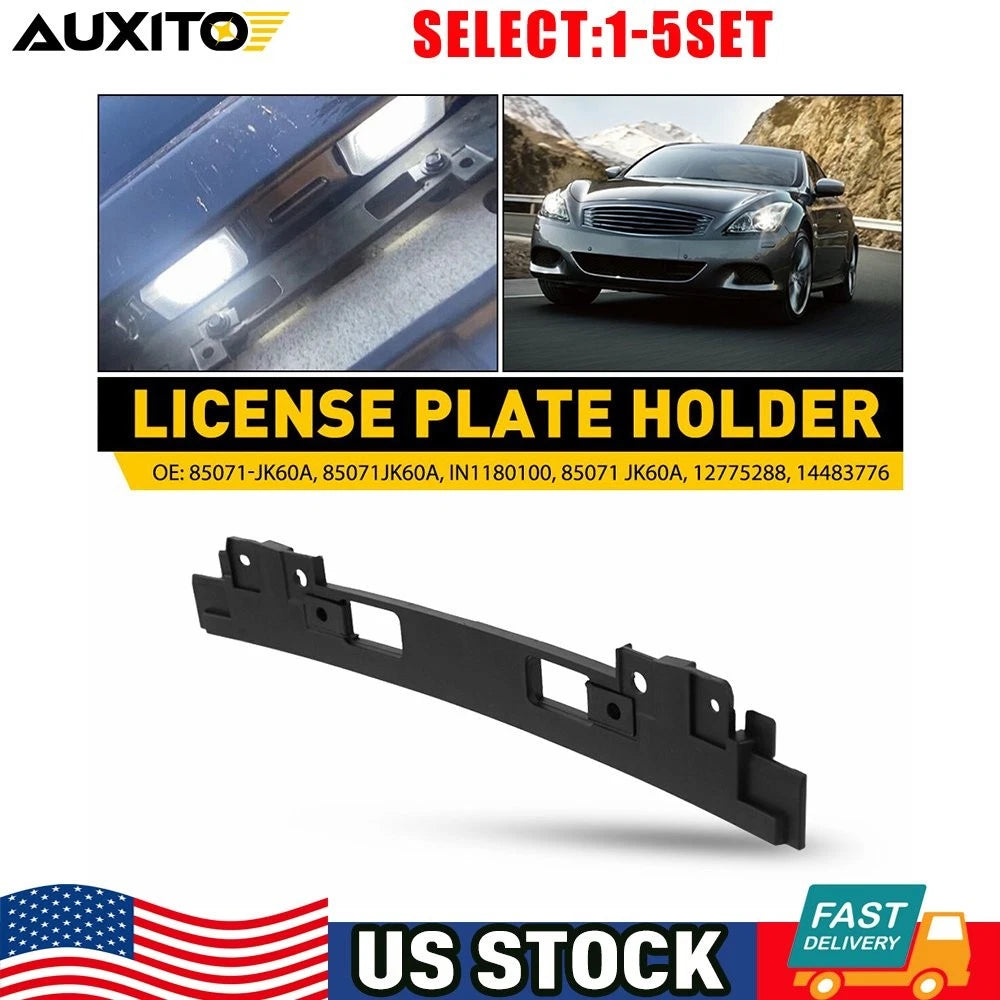 Rear License Plate Mount Bracket for Infiniti G25 Q40 Q60 (2011–2016)