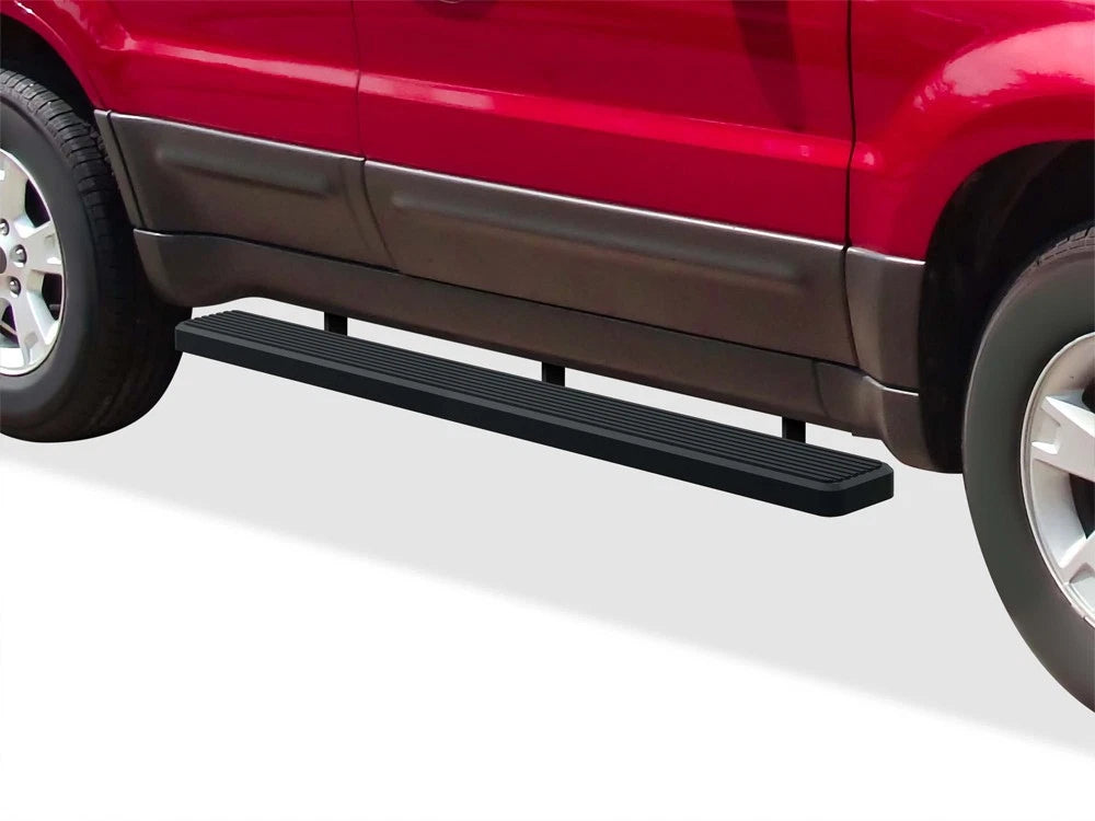 iBoard Running Boards for Ford Escape (2001–2007) 6" Matte Black