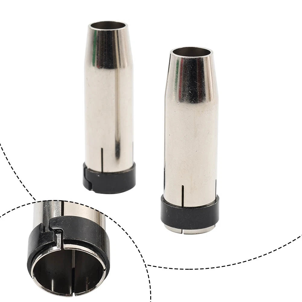 Pair of Gas Nozzles for MB 24 KD MIG Welding Torch (Conical Copper)