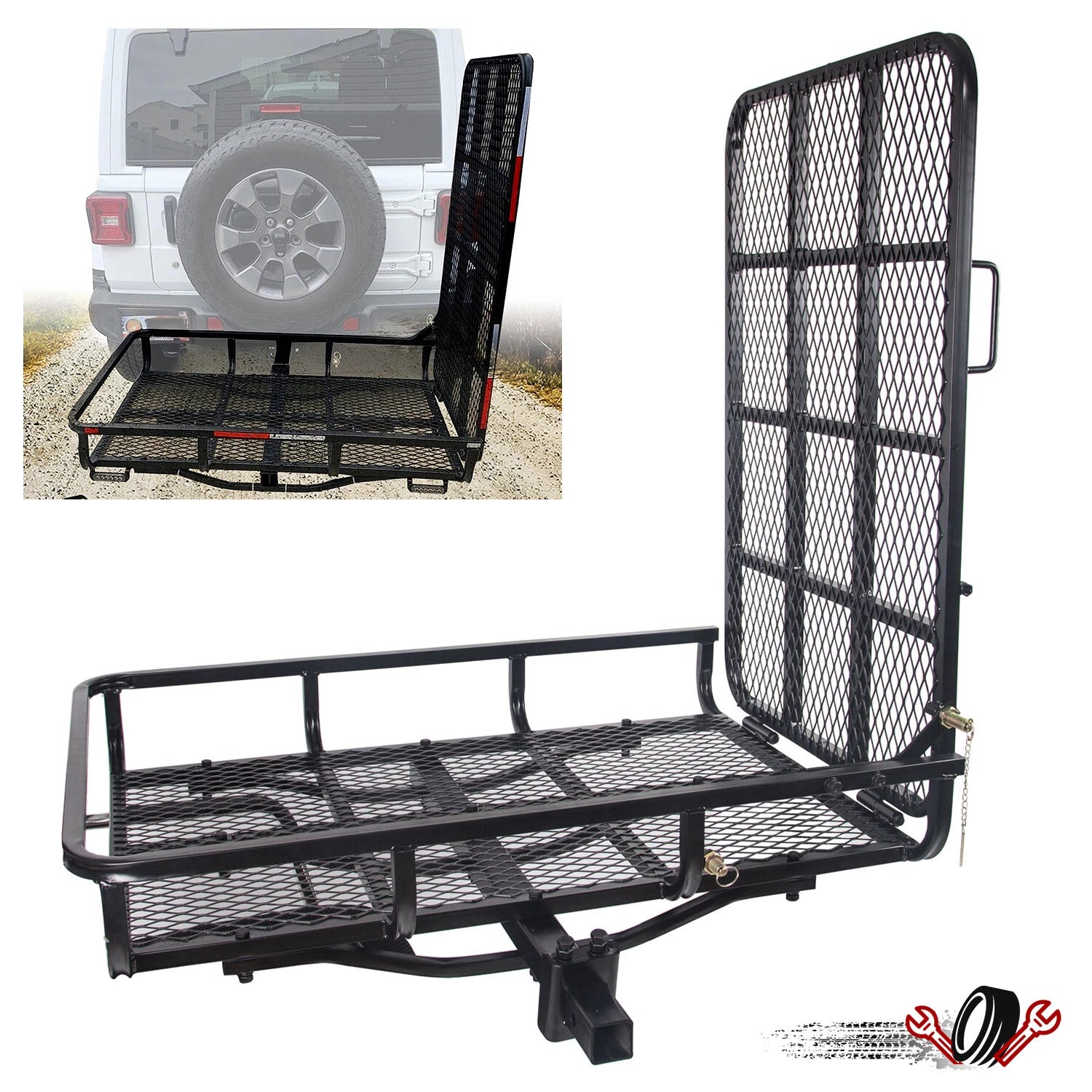 Mobility Carrier for 500LBS Wheelchair Scooter Rack (Universal Fit)