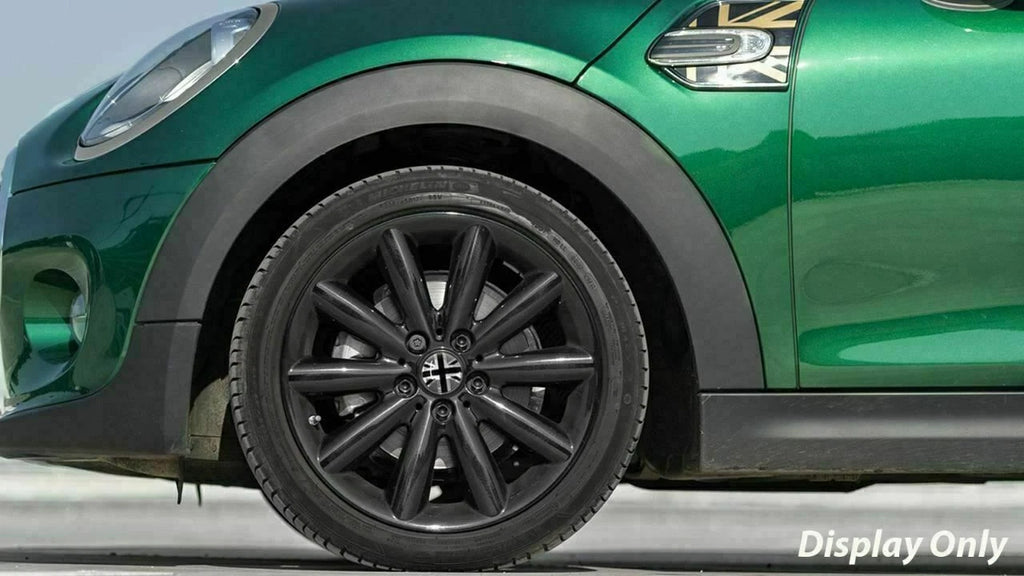 4 Pcs 2" Black Aluminum Union Jack Wheel Center Cap for MINI Cooper (2007-2013)