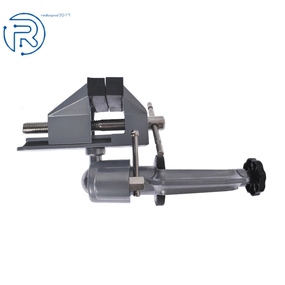 3-Inch Universal Table Bench Vise Clamp Swivel Rotating Hobby Craft