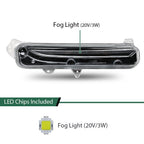 LED Front Bumper Fog Light for Lincoln MKX (2016–2017) Right Side