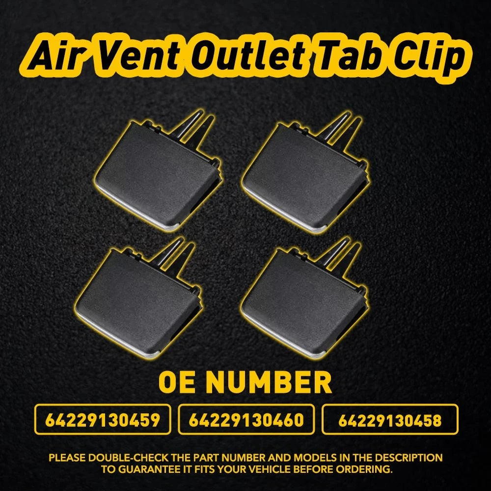 AC Vent Outlet Tab Clip for BMW 3 Series E90 E91 (2005–2012)
