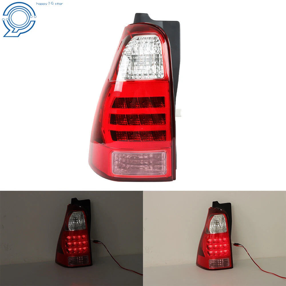 2X Tail Light Assembly for Toyota 4Runner (2006–2009) Clear Lens