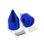 Spike Bar Ends for Yamaha YZF-R6 (2006–2012), FJR 1300 (2003–2010), YZF-R1 (1998–2012) - Blue