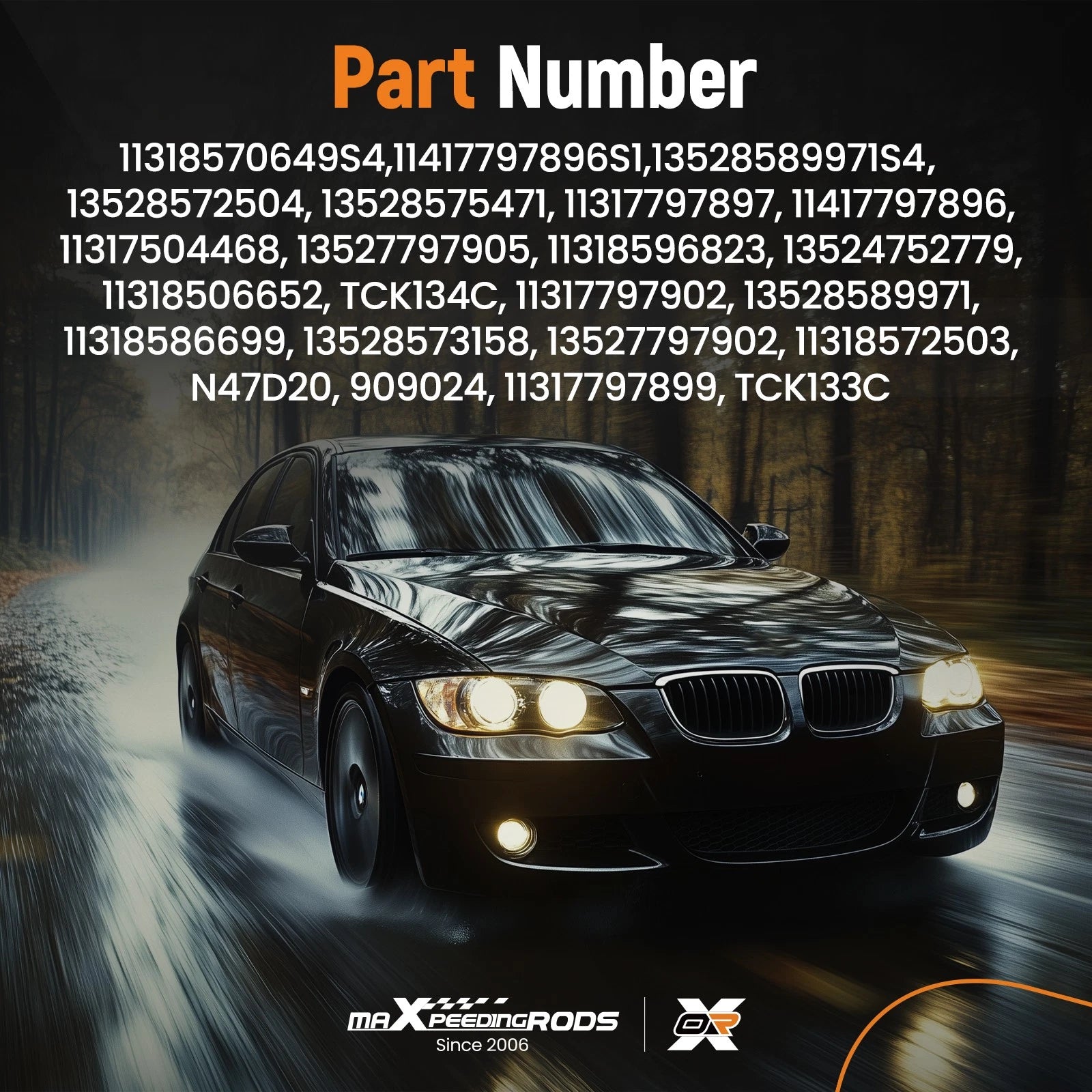 Timing Chain Kit for BMW N47D20 (2007–2013) Replaces 11417797896 13528589971