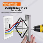 20pcs Compact Socket Repair Tool Set for Electricians