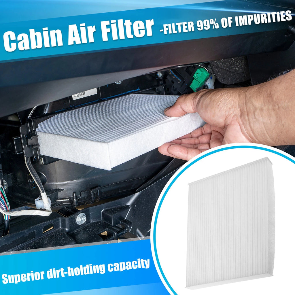 Set of 2 Engine and Cabin Air Filters for Kia Forte (2014–2020) 28113-3X000 97133-2H000