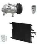 AC Compressor Kit with Condenser for Dodge Ram 1500 3.7L (2013–2013)