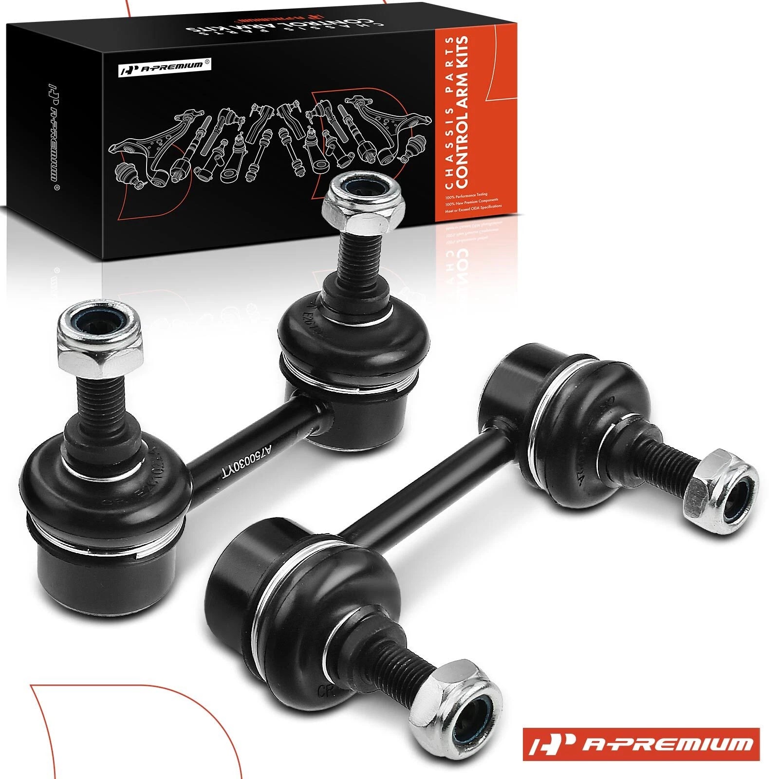 2X Rear Sway Bar Link for Mitsubishi Eclipse (2006–2012)