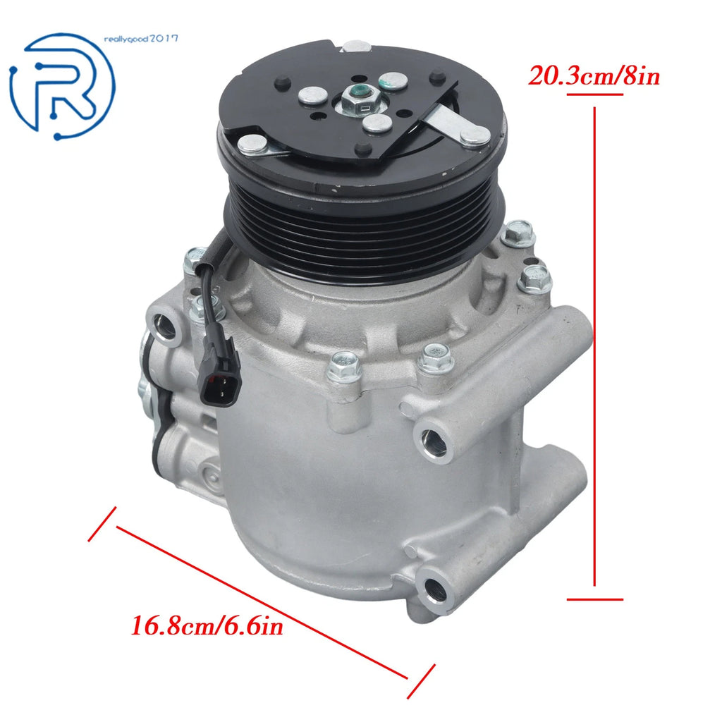A/C Compressor with Clutch for Ford E-150, E-250, E-350, Expedition (1997-2002)