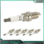 Set of 6 Iridium & Platinum Spark Plugs for Chevrolet Tracker Suzuki Grand Vitara (1999–2005)