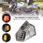 Turn Signal Tail Light for Yamaha Diversion 600 XJ6 FZ6 (2009–2017) Black