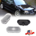 2X Clear Lens Front Side Marker Lights for VW Jetta GTI R32 Beetle (1999–2005)
