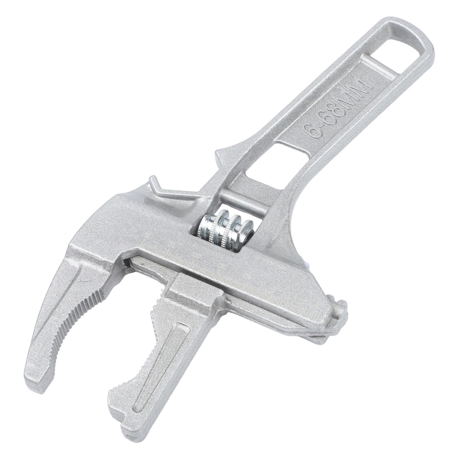 Adjustable Spanner Wrench 668mm - Lightweight Aluminum with Scale