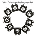 30Pcs Carburetor Metering Diaphragm Gasket for Walbro (95-526-9, 95-526)