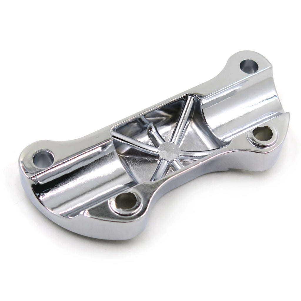 Chrome Skull Handlebar Riser Clamp for Harley Sportster 883, Dyna