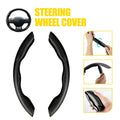 2X Carbon Fiber Steering Wheel Cover for Mercedes-Benz