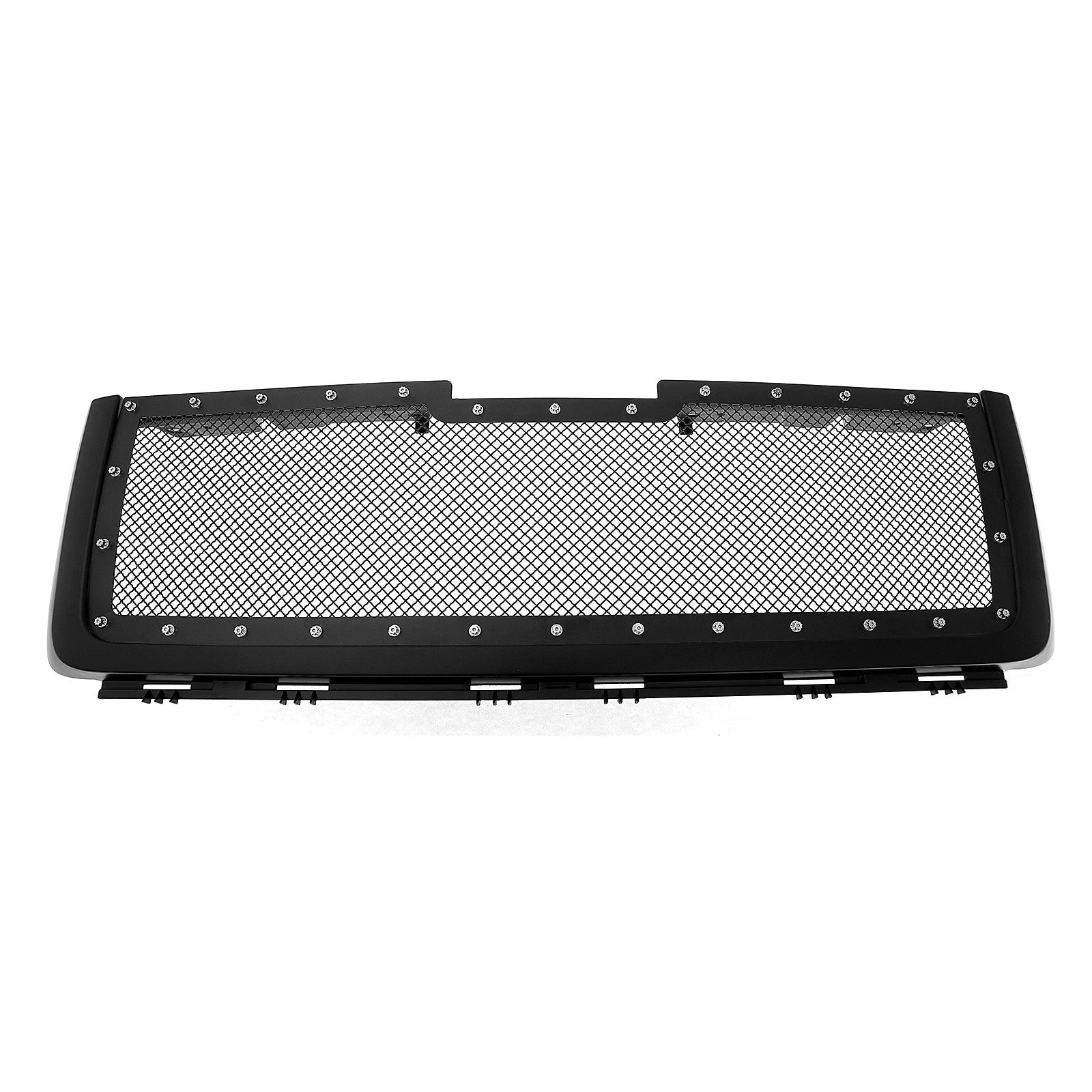 Upper Black Mesh Grille for GMC Sierra Denali (2007-2010)